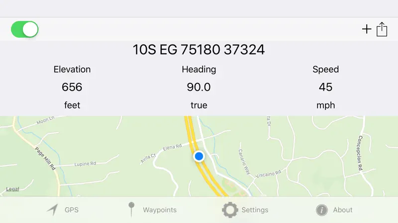 MGRS GPS screenshot 5 of 5