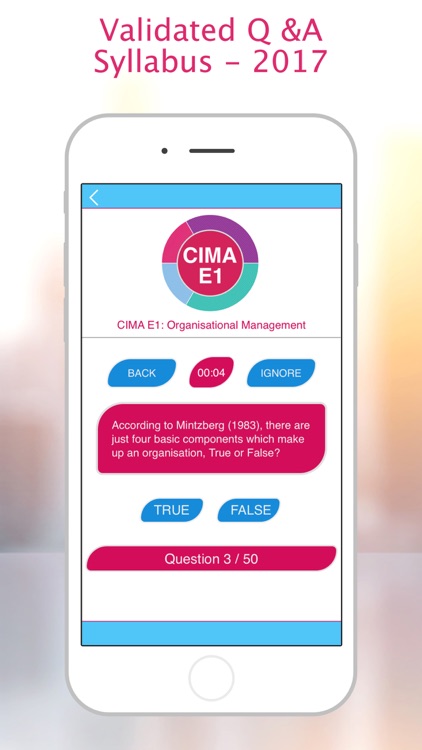 CIMA E1: Organisational Management