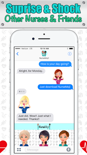 ‎NurseMoji - All Nurse Emojis and Stickers! Screenshot