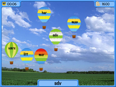 Ordballonger screenshot 2