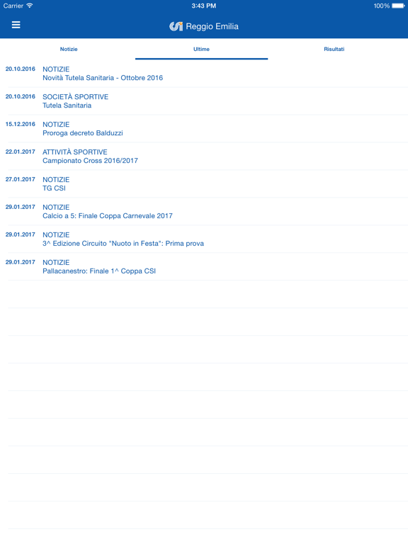 Screenshot #5 pour CSI Reggio Emilia