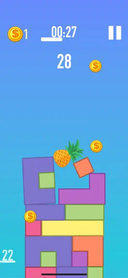 Game screenshot Fruit Tower Balancer apk