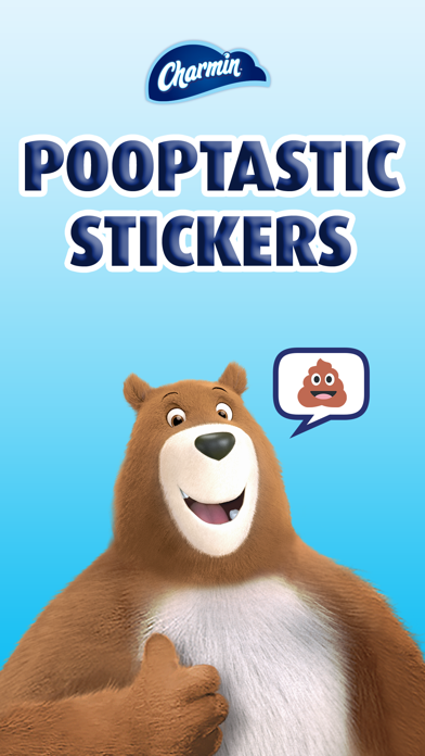 Charmin Pooptastic Stickersのおすすめ画像1