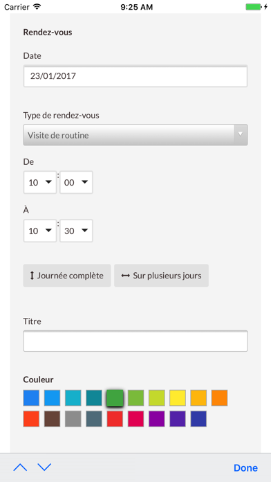 Screenshot #2 pour Progenda