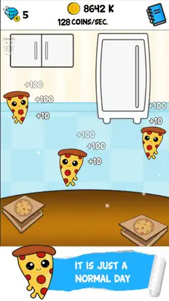 Pizza Evolution - Clicker & Idle Game iPhone image 1