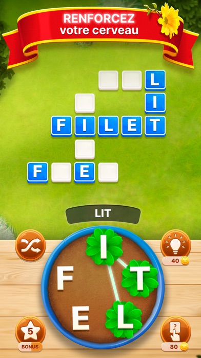 Screenshot #2 pour Jardin des Mots:Jeu de lettres