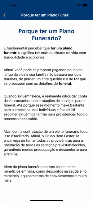 Grupo Bom Pastor – Planos de Assistência Funeral