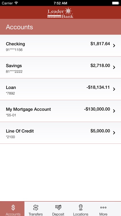 Leader Bank Mobile Banking