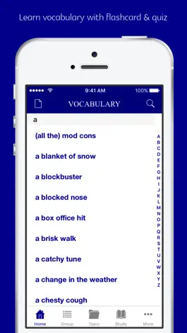 Game screenshot IELTS Topic Vocabulary in Use: quiz, flashcard mod apk