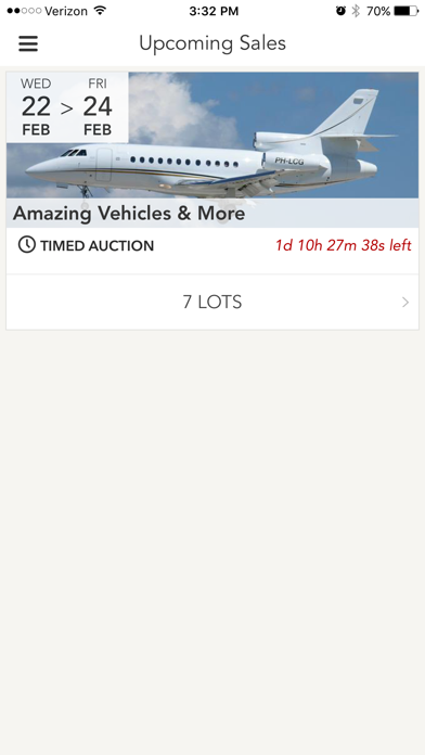 CWS Auctions Screenshot