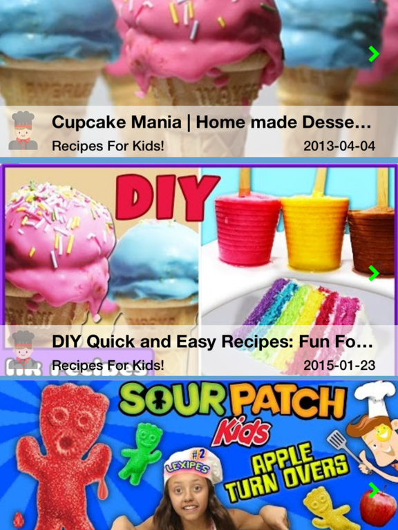 Screenshot #4 pour Easy Recipes for Kids