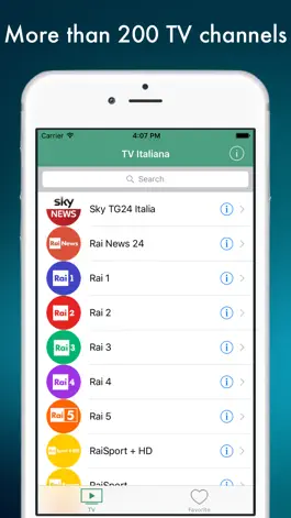 Game screenshot TV Italiana - Italiano in diretta televisiva mod apk