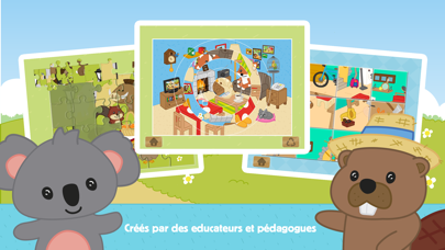 Screenshot #2 pour Jeux éducatifs enfants - Puzzle