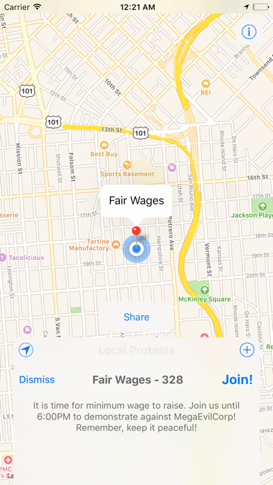 Screenshot #3 pour Protestr