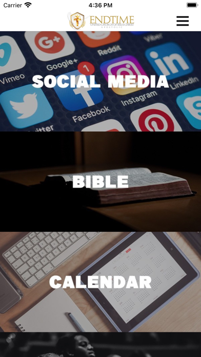 Endtime United Ministries Screenshot