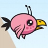 Sad Pink Bird Colorful Adventure