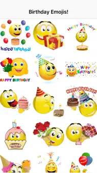 Birthday Emoticons iphone bilder 3
