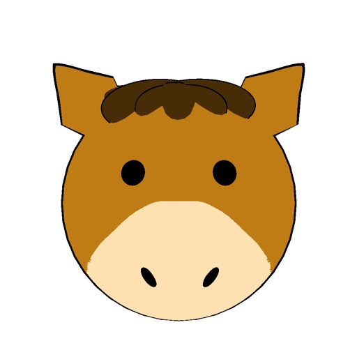 horse ball sticker icon