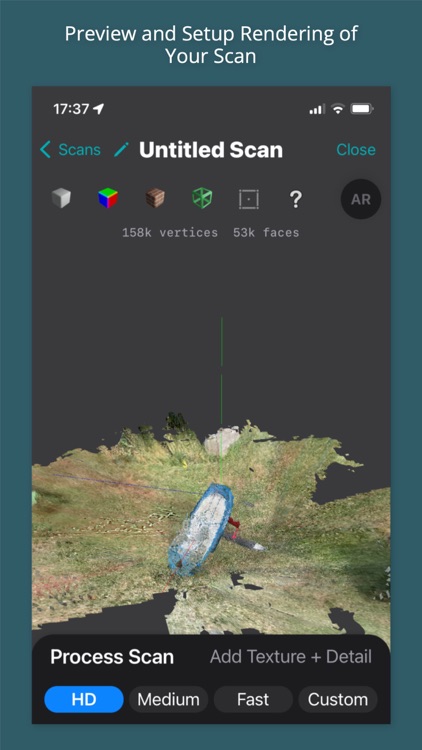 rooomLiDAR 3D Scan App