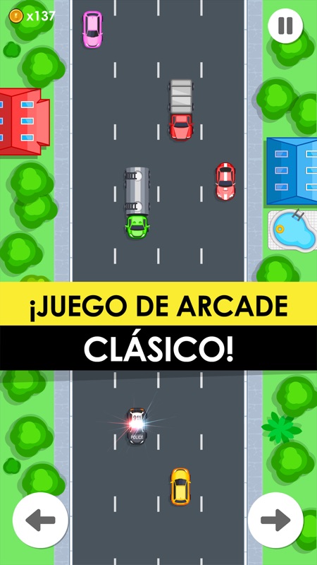 Drive Fast -  2d Retro Racing screenshot 1