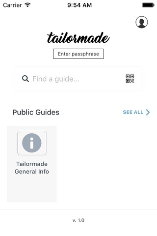 Tailormade Events screenshot 2