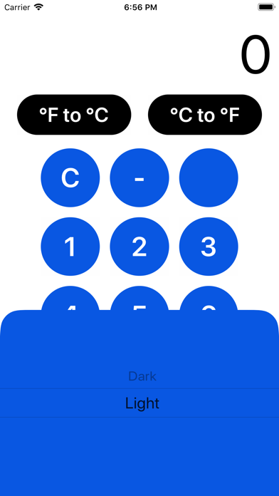 Fahrenheit Celsius Calculator Screenshot