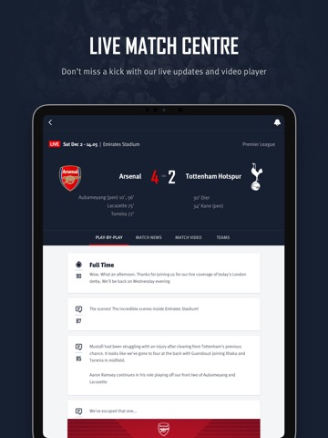 Arsenal Official Appのおすすめ画像3