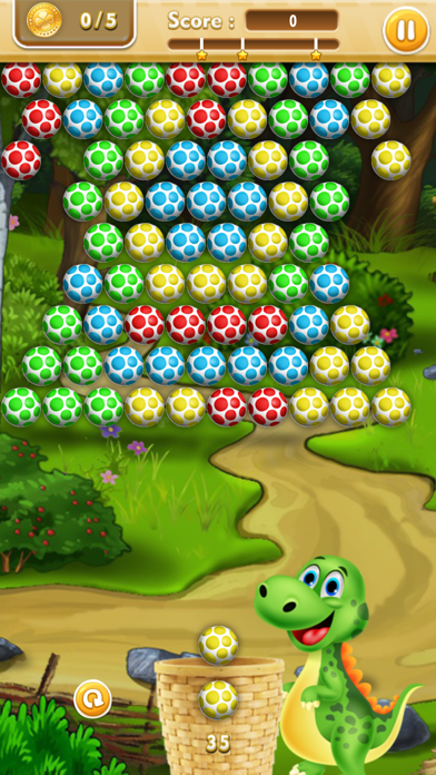 Screenshot #1 pour Tirer œufs dinosaure - Tirez sur les boules