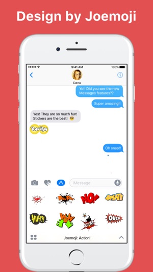 Joemoji: Action! stickers by Joemoji(圖1)-速報App