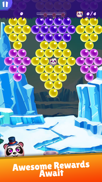 Screenshot #3 pour Bubble Shooter : Panda Legend