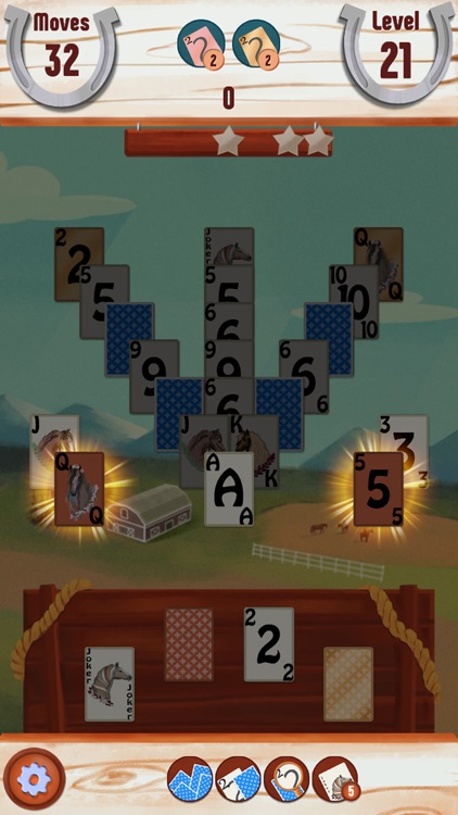 Solitaire Horse Game: Cards & Tri Peaks