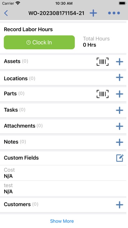 FTMaintenance Select WorkOrder screenshot-5