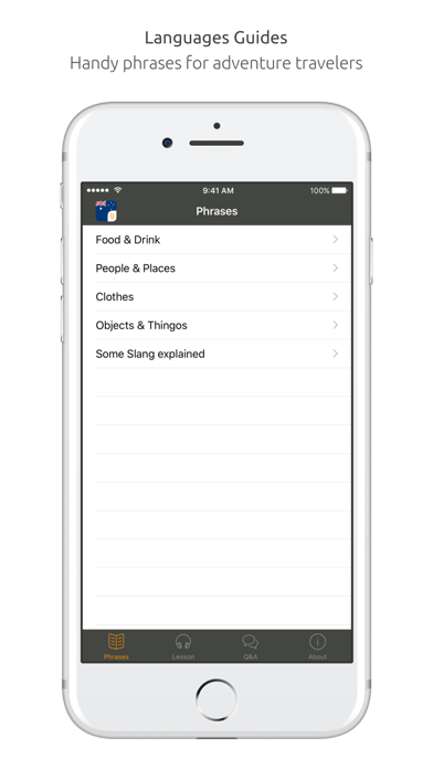 Screenshot #2 pour Australian Language Guide & Audio - World Nomads