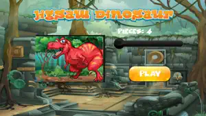 dinosaurs jigsaw puzzles learning games for kids screenshot #3 for iPhone