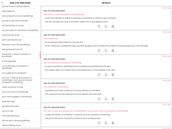 Screenshot #4 pour Number Eyes idioms in English