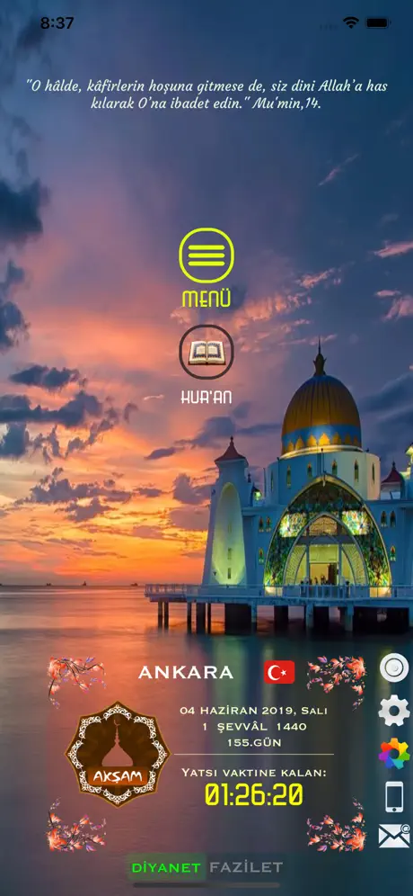 Namaz Vakti - Ezan Vakitleri