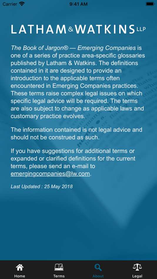 #4. The Book of Jargon® - EC (iOS) By: Latham & Watkins LLP