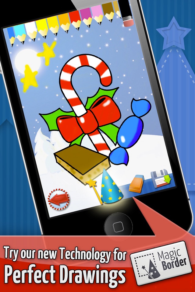 Christmas - Color Your Puzzle and Paint for Kids screenshot 3