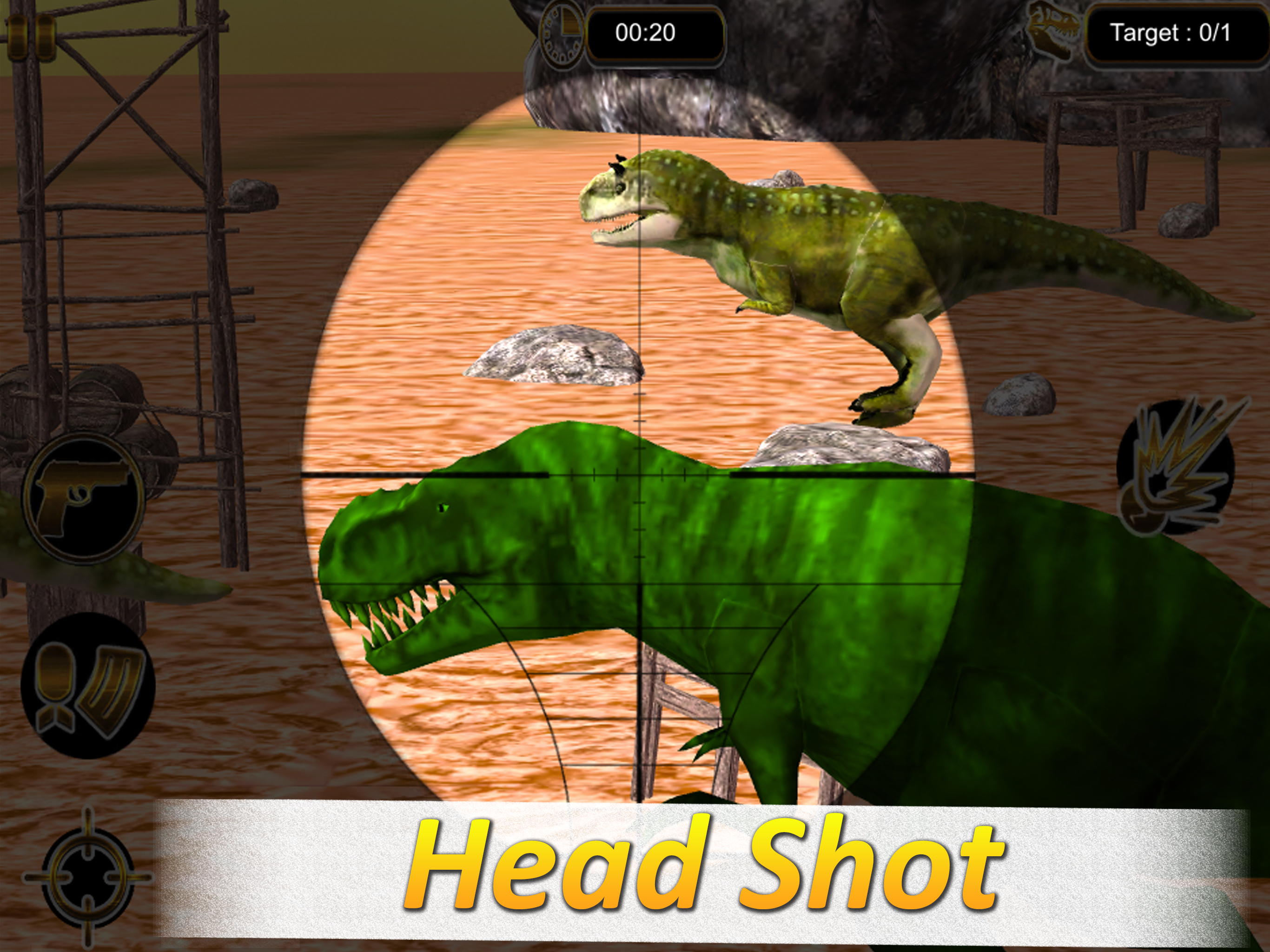 Wild Dinosaur Shooter: Sniper Hunt screenshot 4
