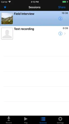 Hindenburg Field Recorder Lite iPhone image 4