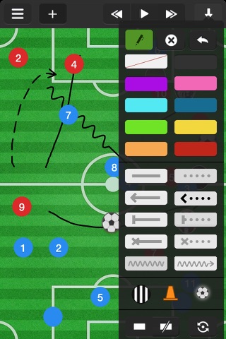 Soccer coach clipboard screenshot 2