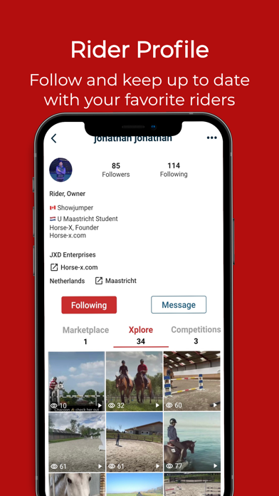Horse-X, The Best Horse App Screenshot