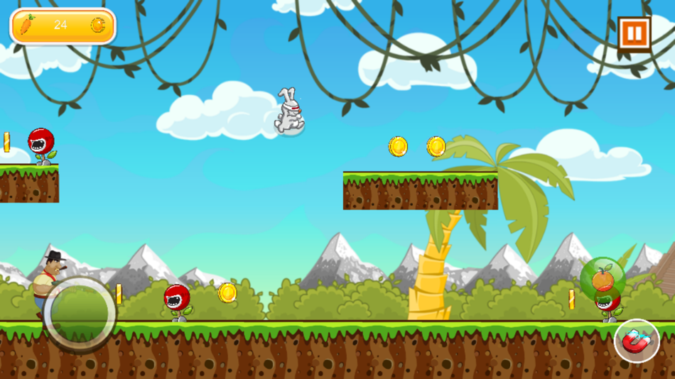 #2. the little rabbit jump & run in island (iOS) 由: Alongkorn Wongvisate