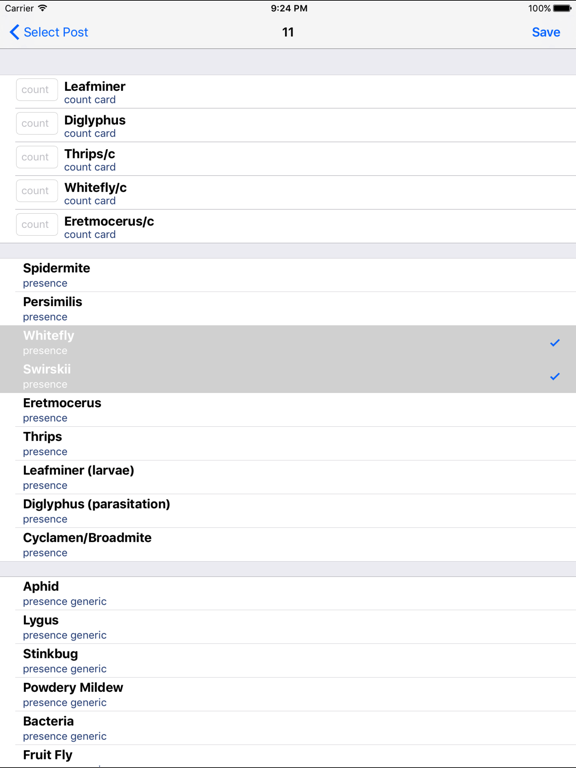 Koppert iPM iPad screenshot 3 - Productivity app
