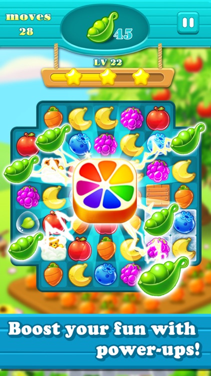 Fruit Paradise-Free Match 3 Puzzle