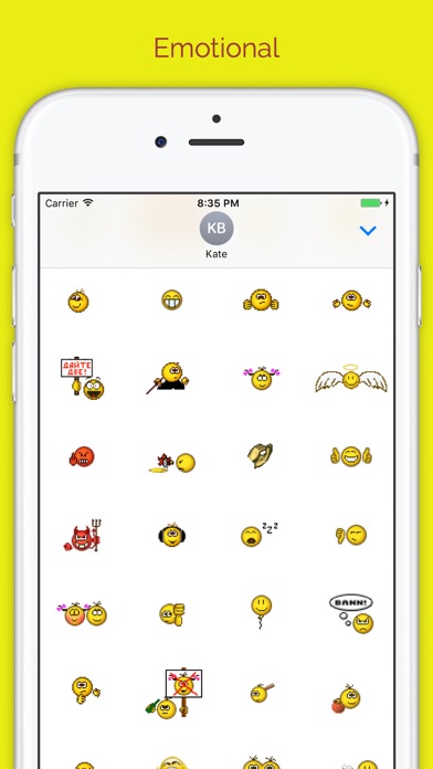 Yellow Smilyes Screenshot