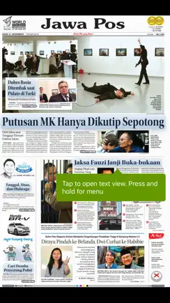 Jawa Pos E-Paper iPhone image 1