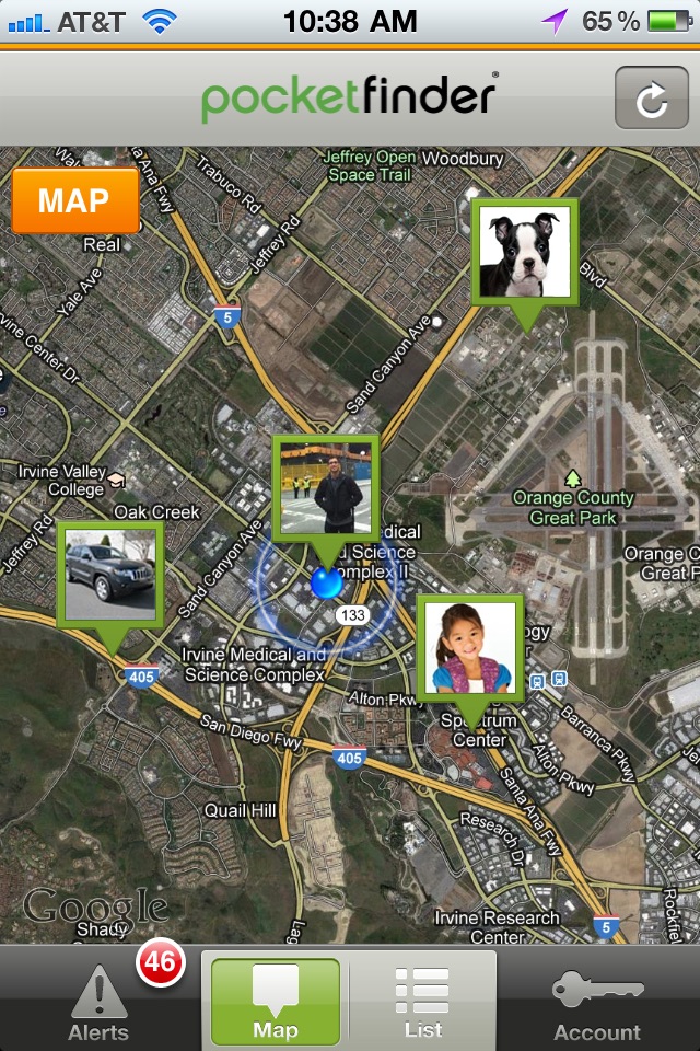 PocketFinder 2 screenshot 2