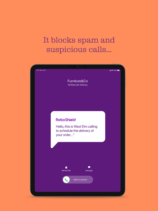 ‎Robo Shield Spam Call Blocker Screenshot