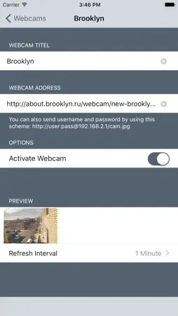 Webcams Lite - watch your Cams screenshot 4